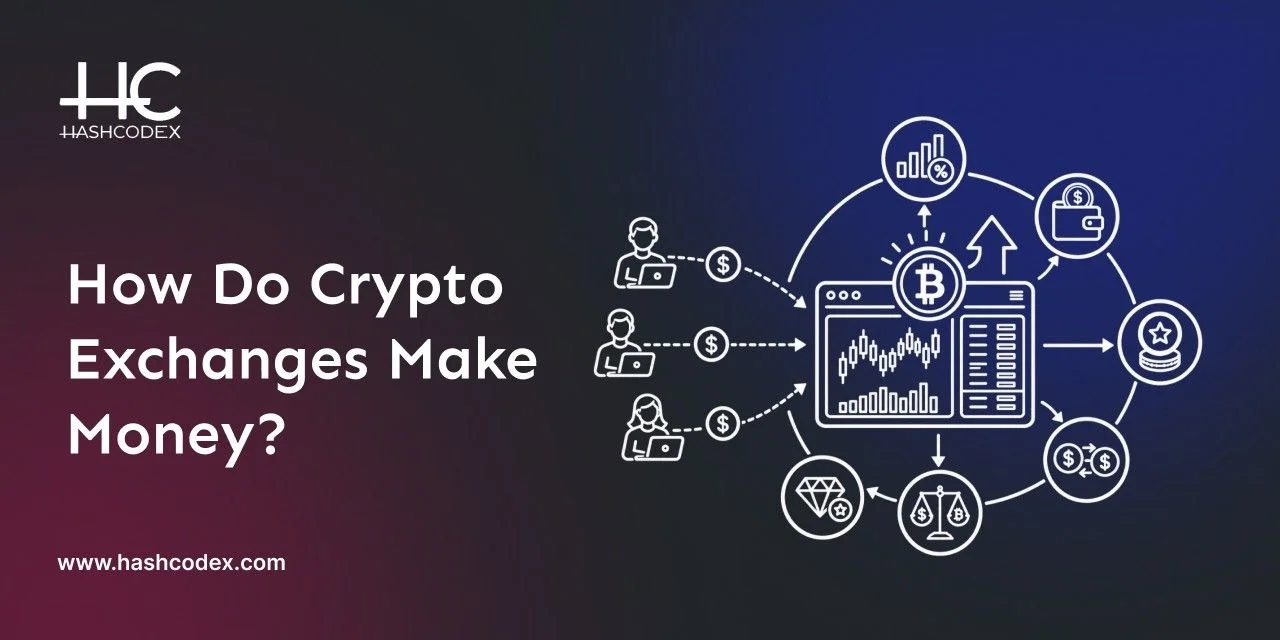 how do crypto exchanges make money
