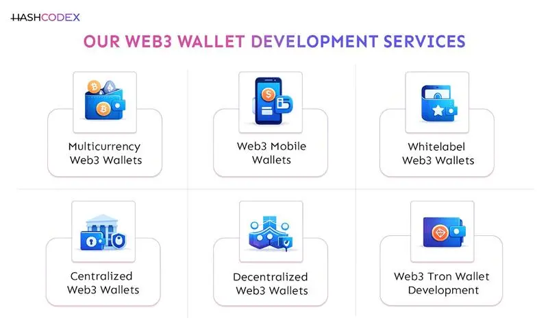 our web3 wallet development services