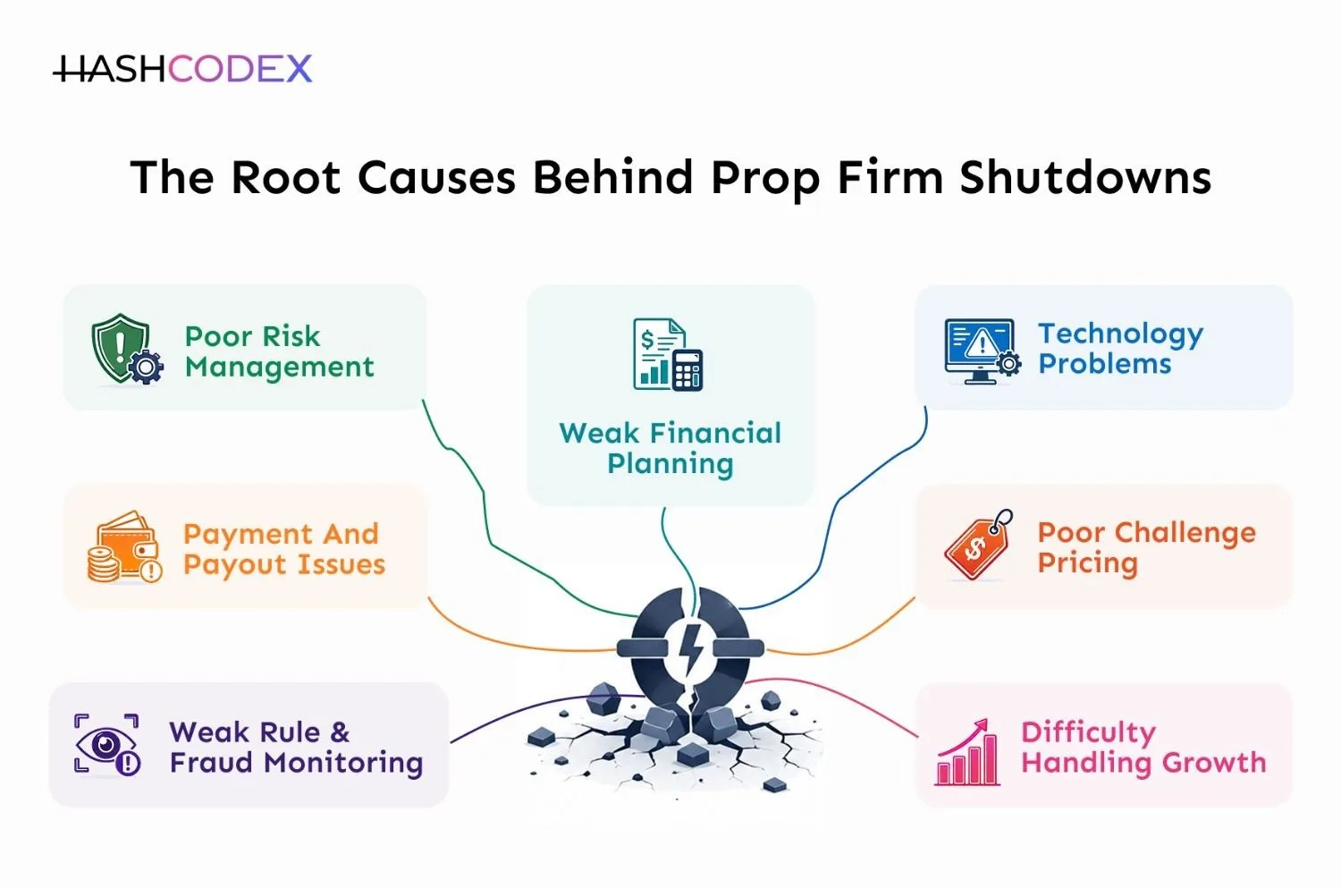 reasons for prop firm shut down